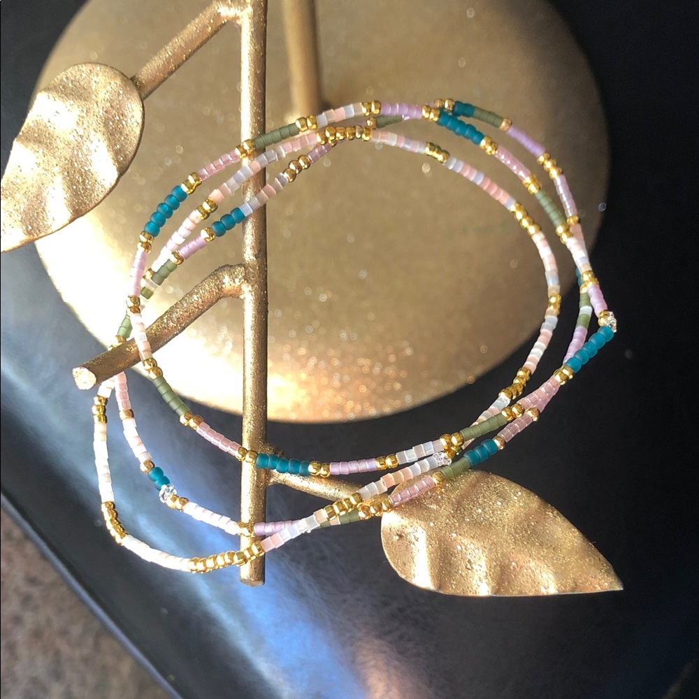 Multicolor Myuki Beaded Bracelet Set